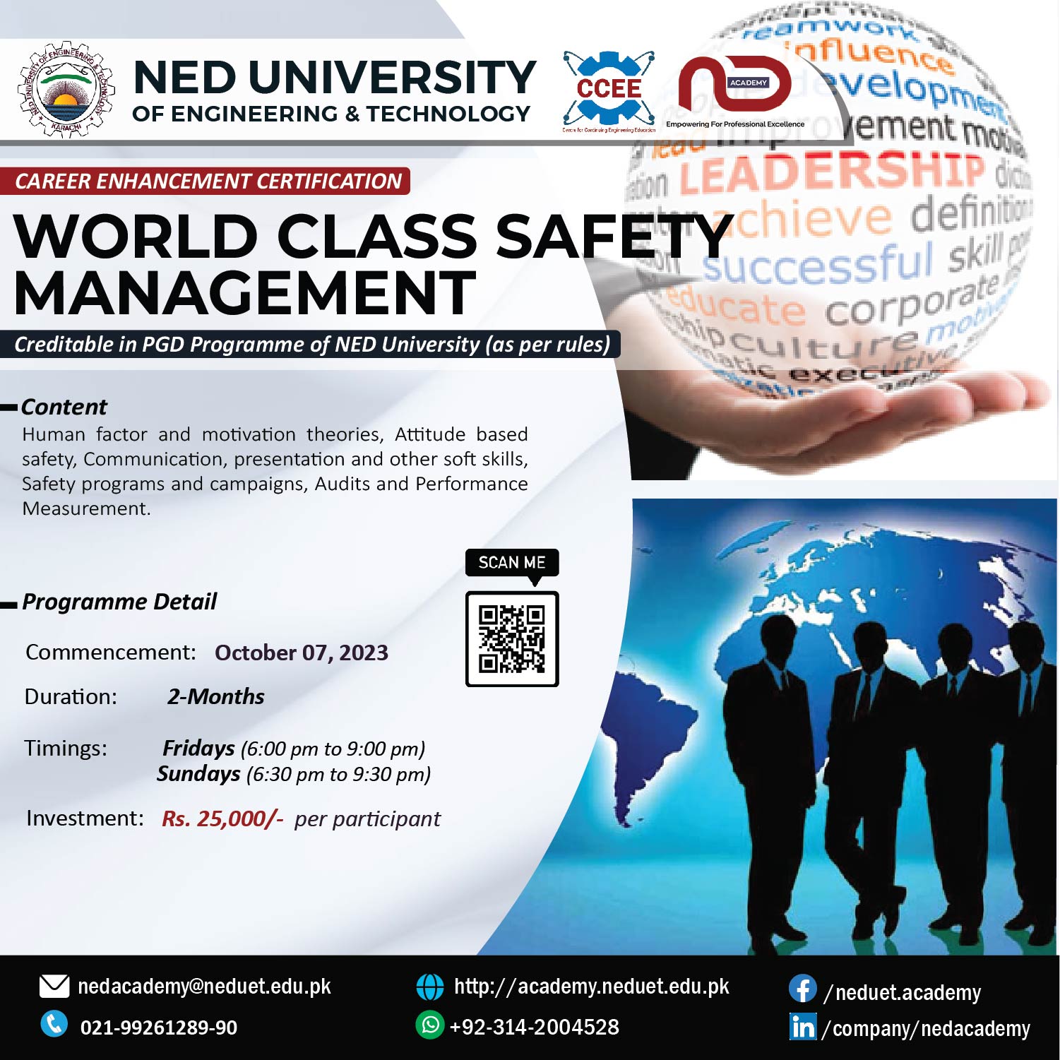 World Class Safety Management NED Academy CCEE CMPP